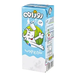 شیر پرچرب روزانه 200 میلی‌لیتر