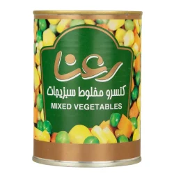 کنسرو مخلوط سبزیجات رعنا 400 گرم