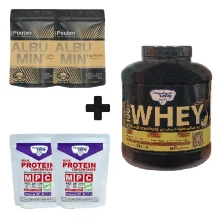 پک عضله خشک پیشرفته (MPC85 + WPC75 + Alb75)