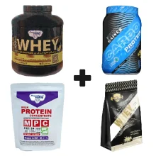 پک حجم فوق پیشرفته (WPC75 + MPC85 + WheyAlbu75 + Carbo80)