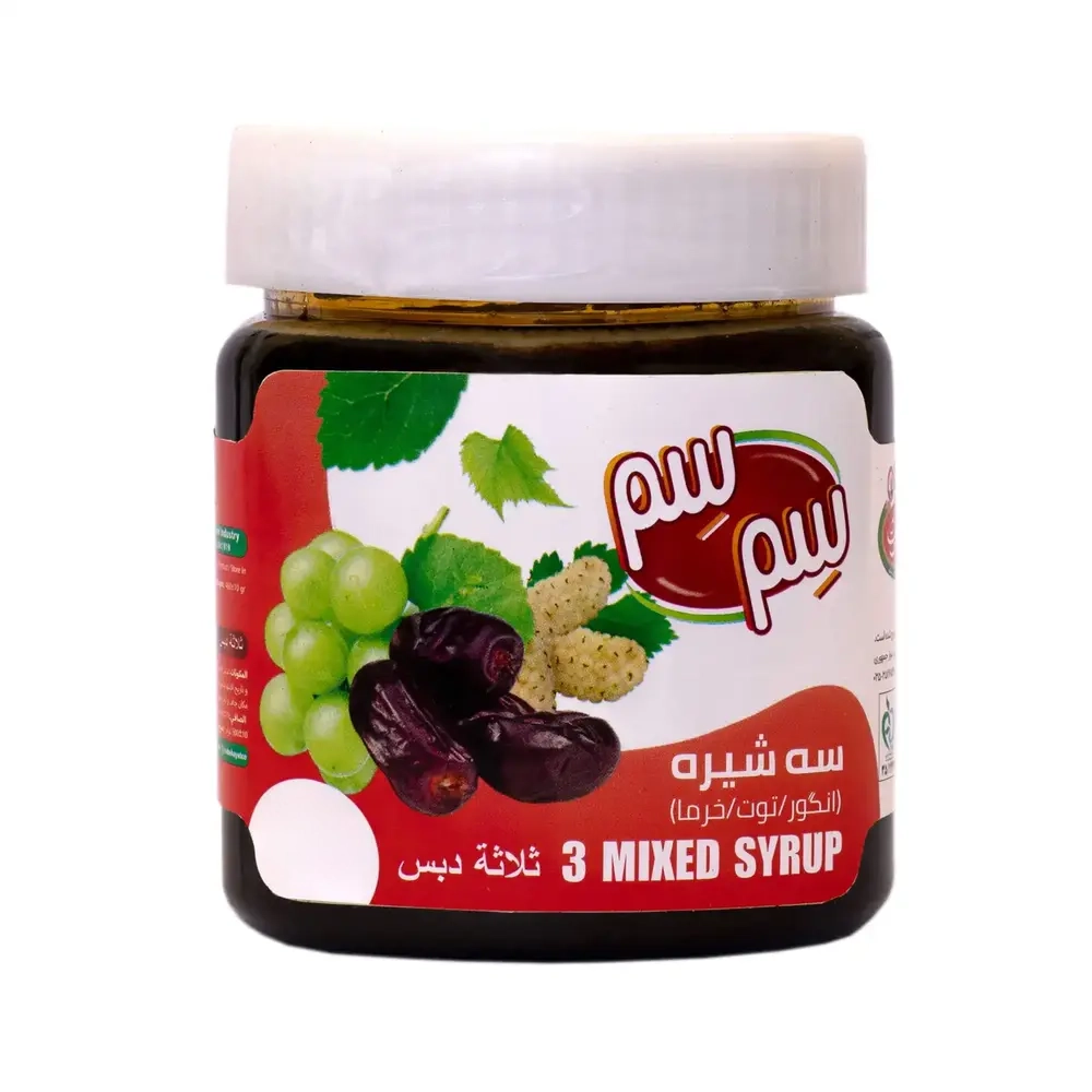 سه شیره سم سم آب حیات 450 گرم
