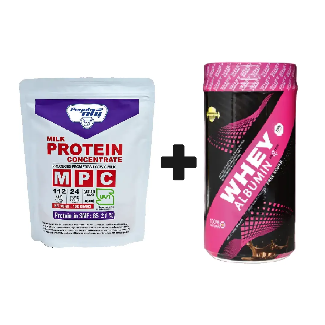 پک عضله خشک حرفه ای (MPC85 + WheyAlbumin75)