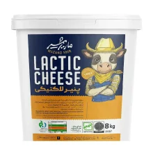 پنیر لاکتیکی سطلی مازندشیر 8 کیلوگرم