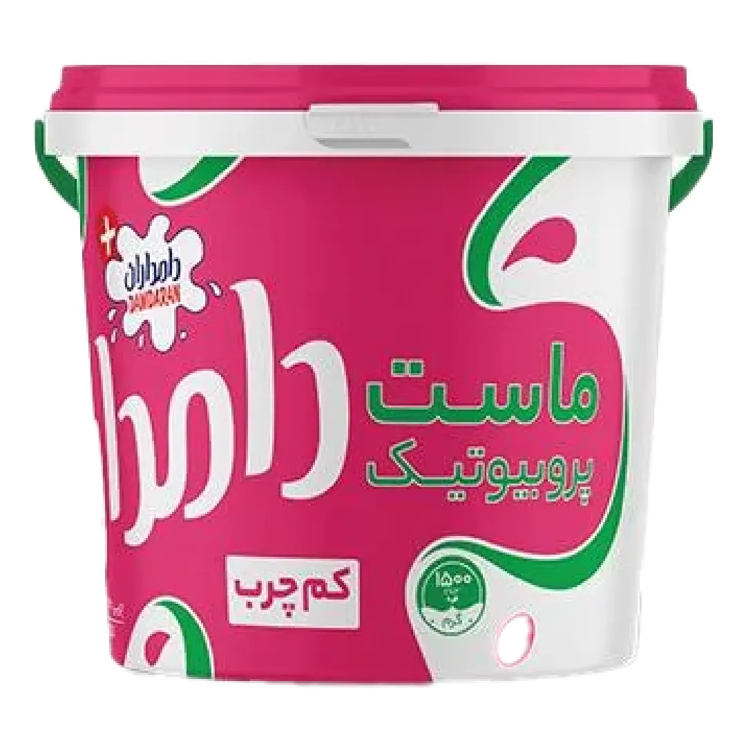 ماست کم چرب پروبیوتیک دامداران 1500 گرم