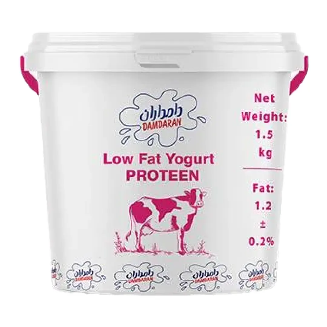 ماست کم چرب پروتین دامداران 1500 گرم