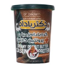 کره بادام زمینی با پروتئین کازئین دکتر بادام 470 گرم