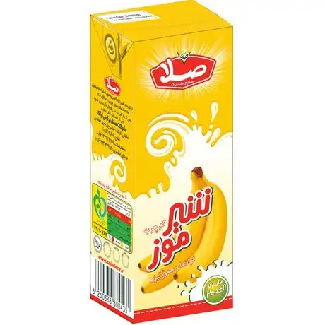 شیر موز تکنفره صلا ۲۰۰ میلی لیتر