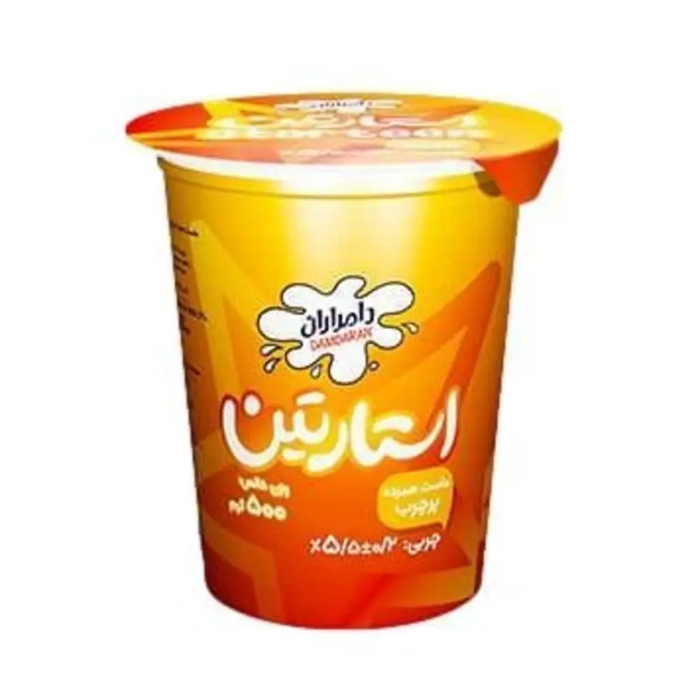 ماست همزده پرچرب استارتین دامداران 500 گرم