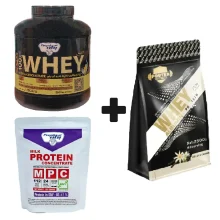 پک حجم سنگین پیشرفته (WPC75 + MPC85 + Whey Albumin75)