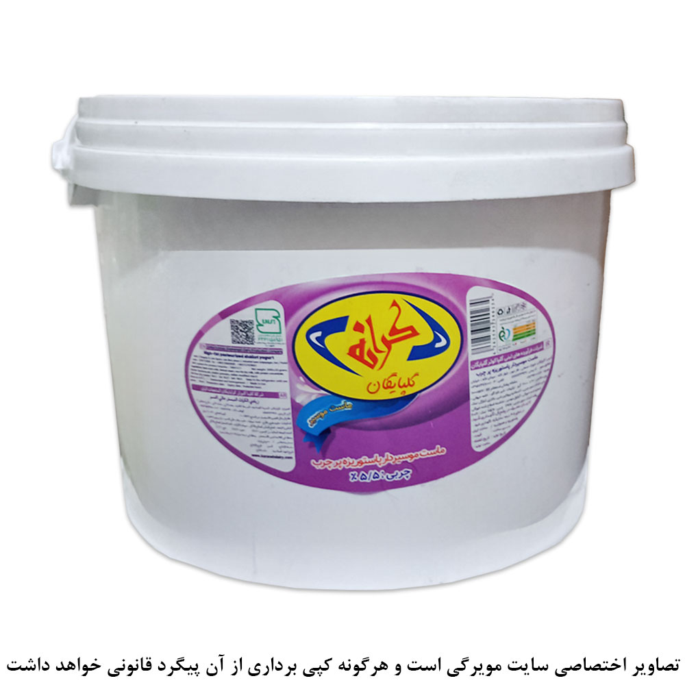 ماست چکیده موسیر کرانه 6 کیلوگرم