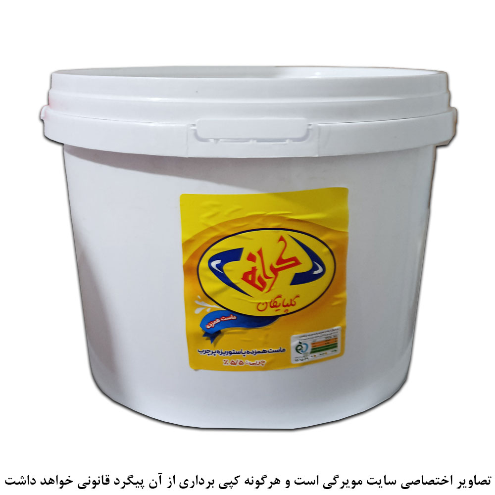 ماست چکیده کرانه 6 کیلوگرم